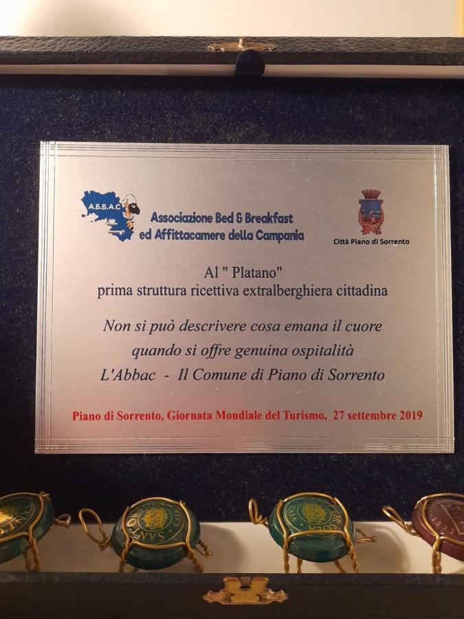 Il Platano Bed & Breakfast Piano di Sorrento Luaran gambar